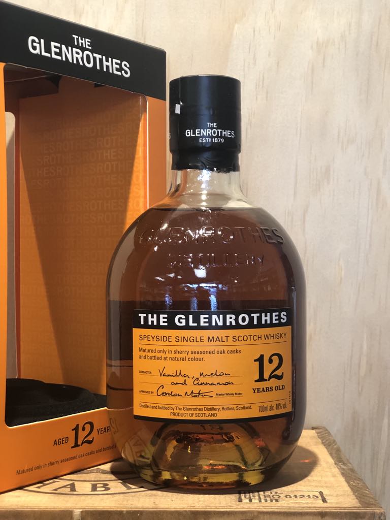 Glenrothes 12YO Single Malt Whisky 700ml