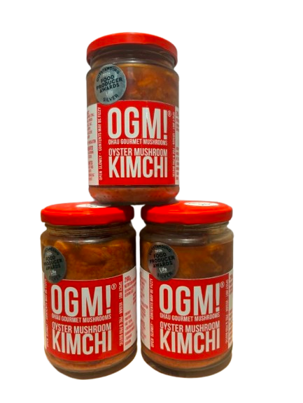 OGM Pink Oyster Mushroom Kimchi 280gm