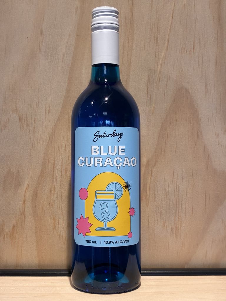 Saturdays Blue Curacao 750ml