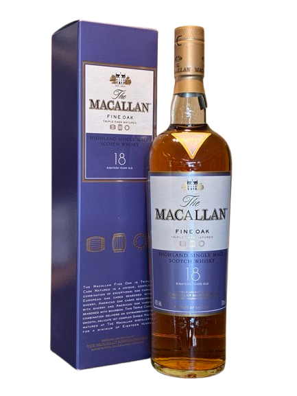 The Macallan 12YO Fine Oak Single Malt Whisky 700ml
