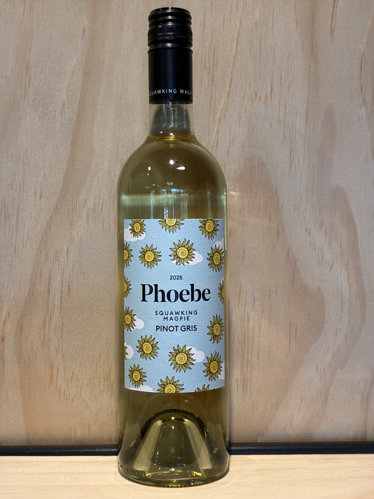 Squawking Magpie Phoebe Pinot Gris 2025