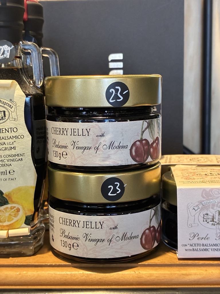 La Vecchia Dispensa Balsamic & Cherry Jelly 130gm