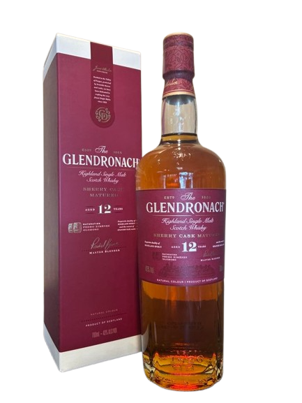 Glendronach 12YO Single Malt Whisky 700ml