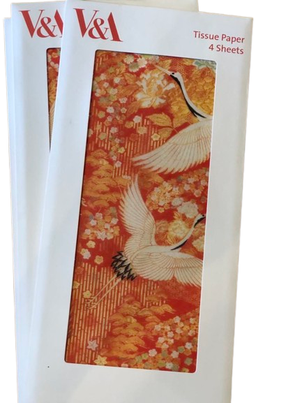 Kimono Cranes Tissue Paper 4 Sheets