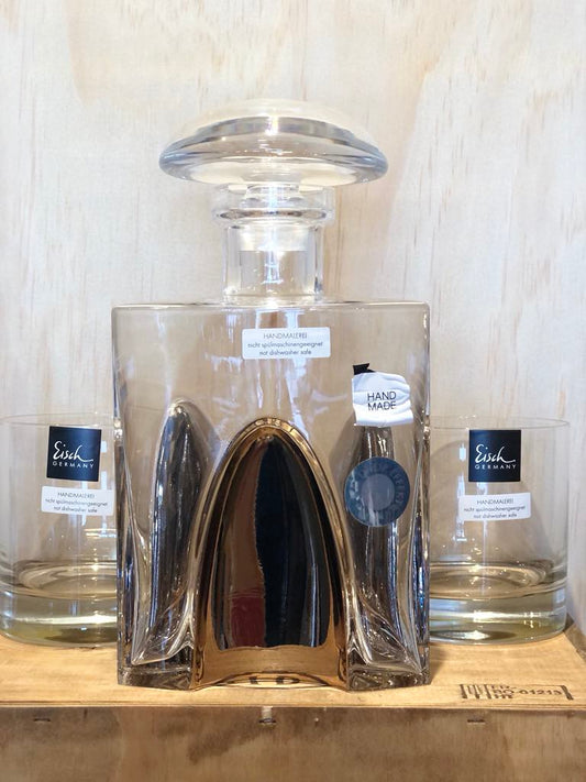 Eisch Whisky Twin Glasses & Decanter Set