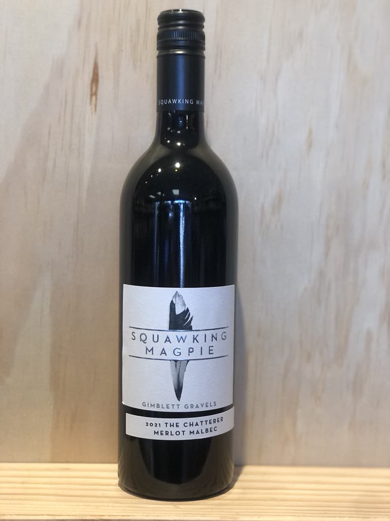 Squawking Magpie Chatterer Merlot Malbec 2021