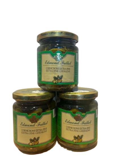 Edmond Fallot Cornichons Extra Fine Gherkins 190gm