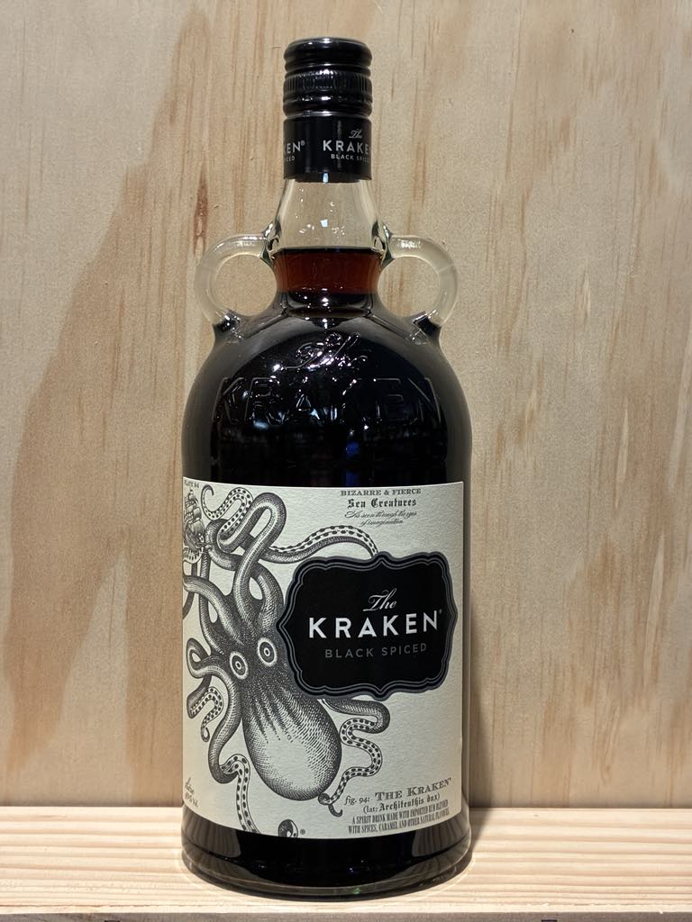 The Kraken Black Spiced Rum 1L
