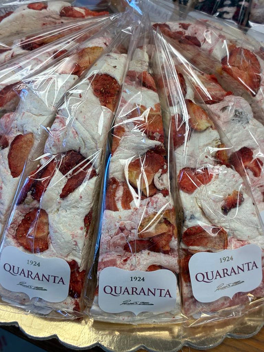 Quaranta Strawberries & Cream Nougat 165gm