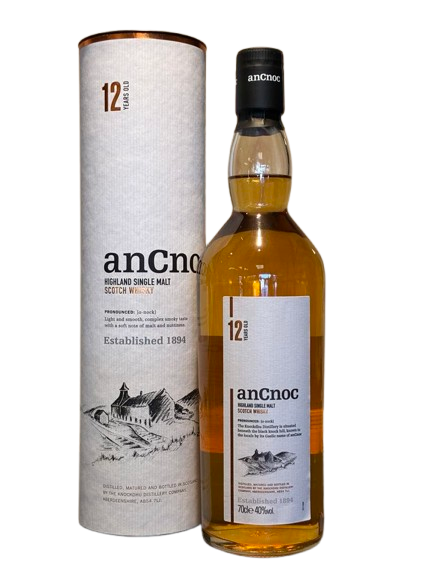 anCnoc 12YO Single Malt Whisky 700ml