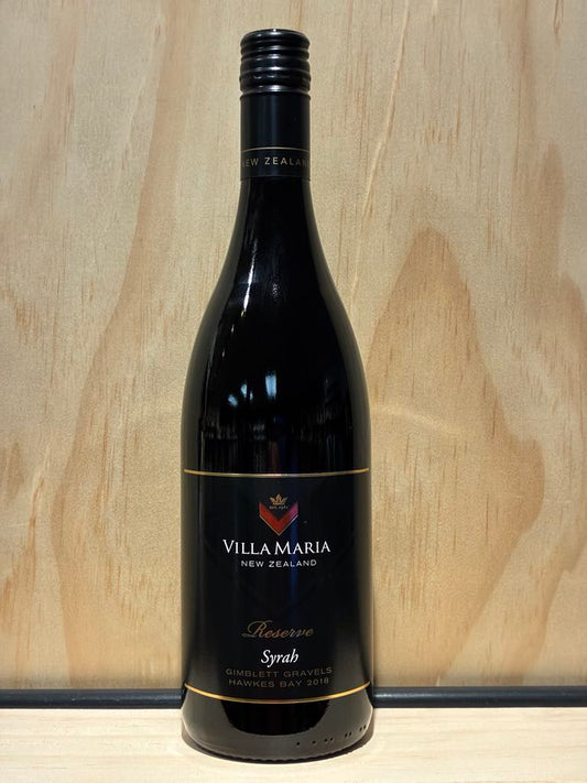 Villa Maria Reserve Syrah 2018
