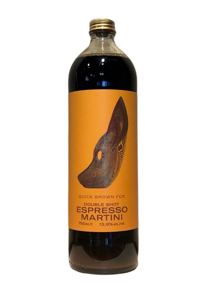 Quick Brown Fox Double Shot Espresso Martini 750ml