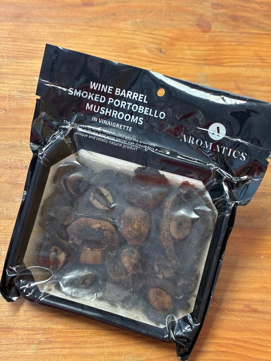 Aromatics Wine Barrel Smoked Portobello Mushrooms 170gm