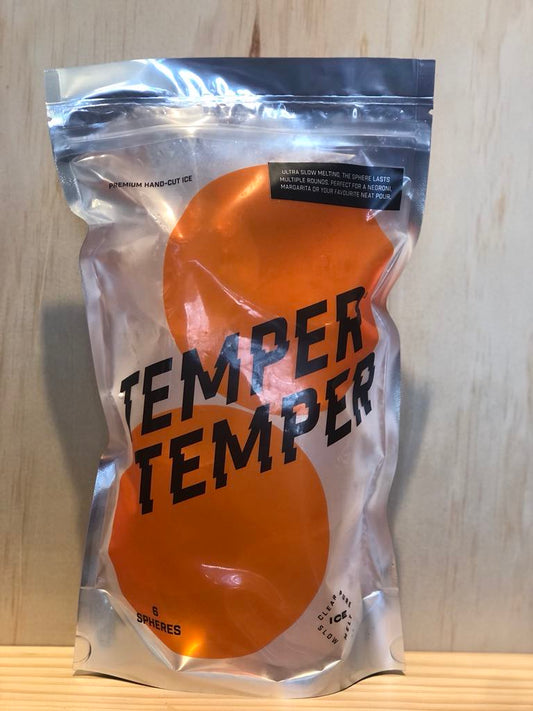 Temper Temper Premium Hand-Cut Spheres 6pk