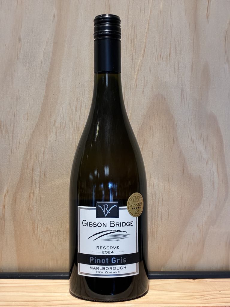 Gibson Bridge Reserve Pinot Gris 2024