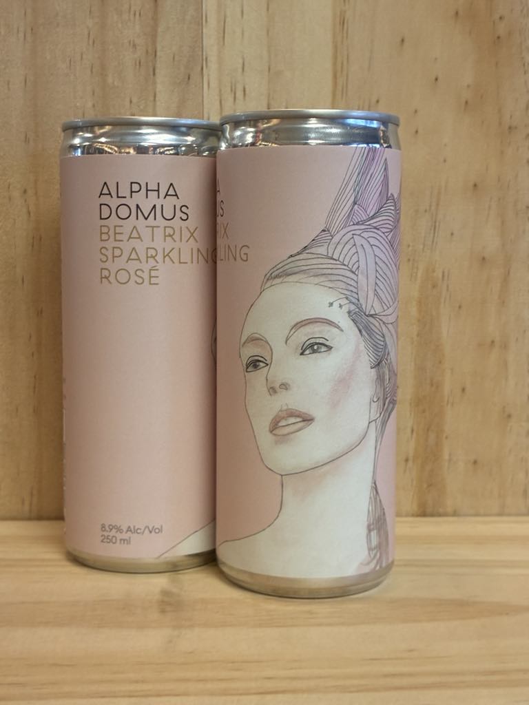 Alpha Domus Beatrix Sparkling Rose Can 250ml