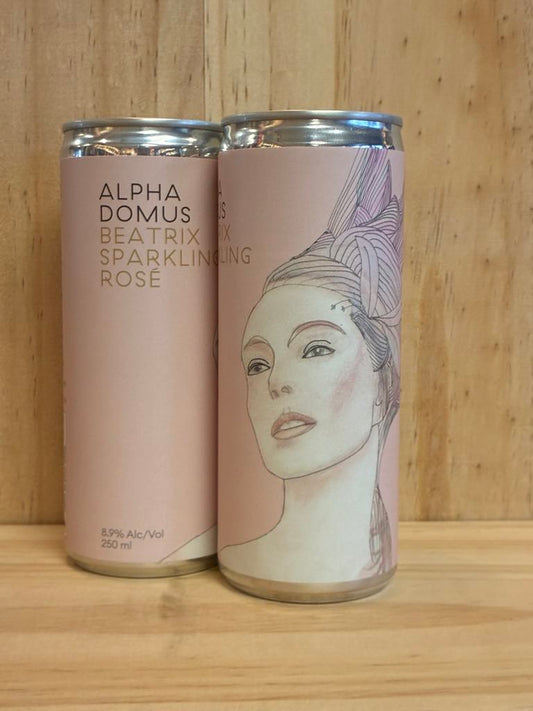 Alpha Domus Beatrix Sparkling Rose Can 250ml