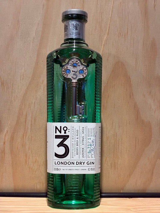 No 3 Dry Gin 700ml