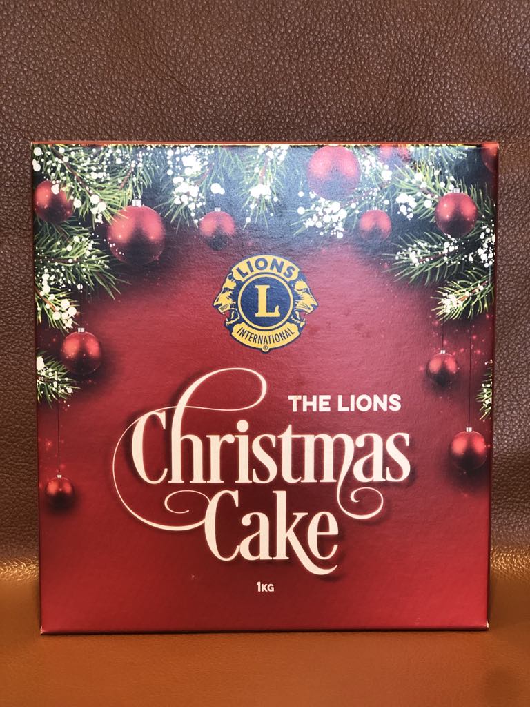 Lions Christmas Cake 1kg VILLAGE WINES