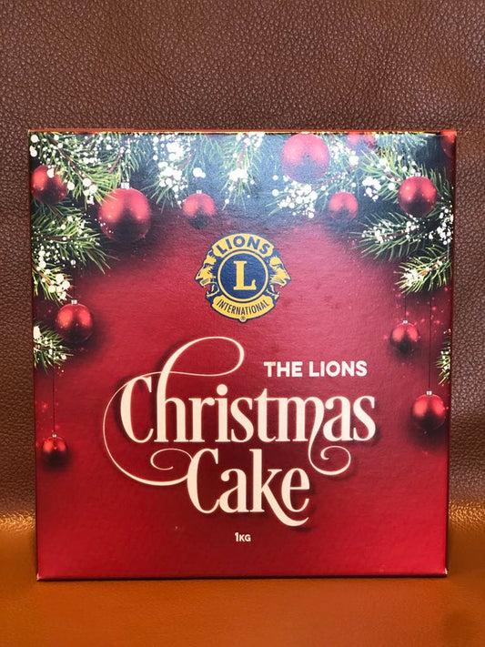 Lions Christmas Cake 1kg