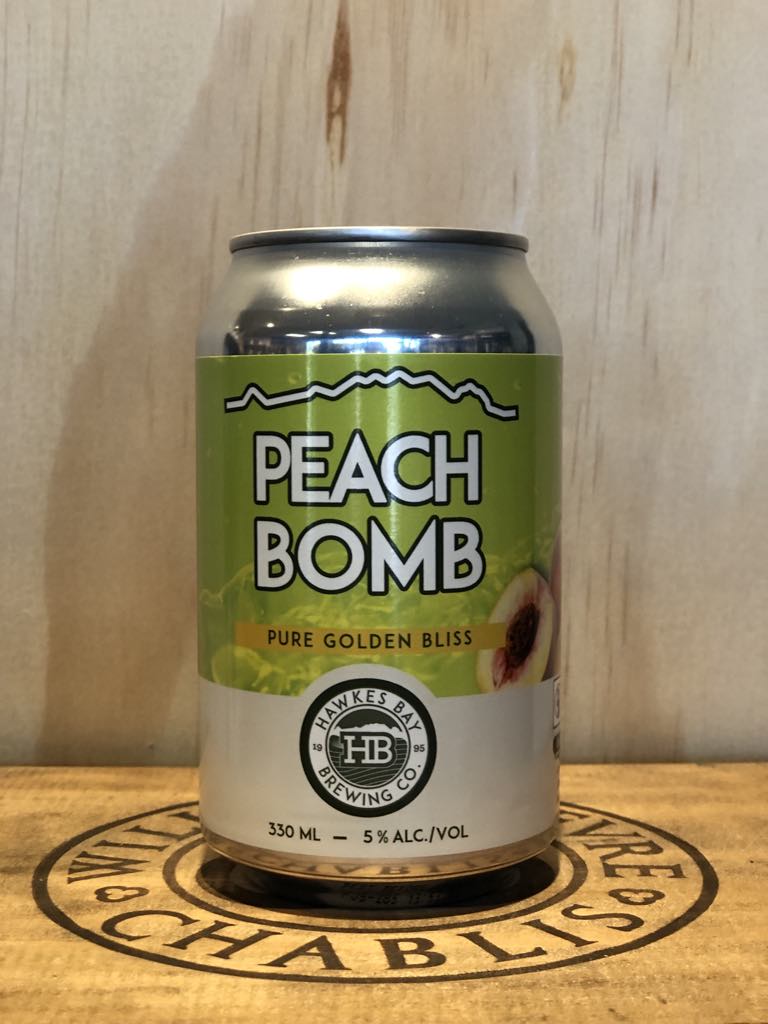 Hawkes Bay Brewing Peach Bomb 330ml can