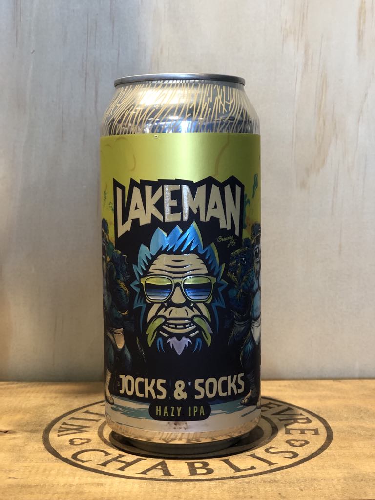 Lakeman Jocks & Socks Hazy IPA 440ml can