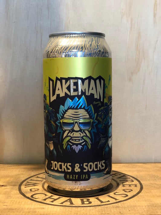Lakeman Jocks & Socks Hazy IPA 440ml can