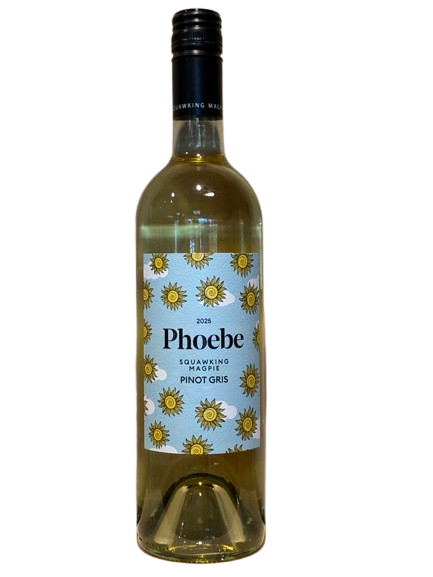 Squawking Magpie Phoebe Pinot Gris 2025