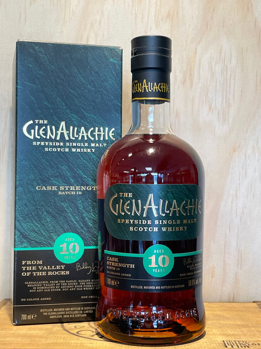 Glenallachie Cask Strength 10YO Single Malt Whisky 700ml