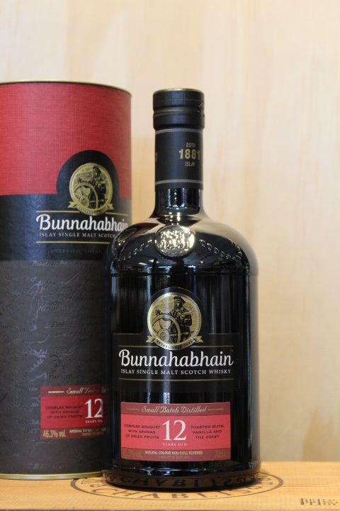 Bunnahabhain 12YO Single Malt Whisky 700ml