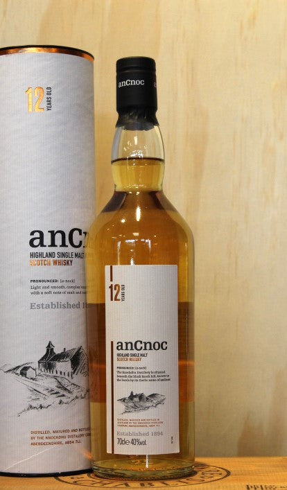 An Cnoc 12YO Single Malt Whisky 700ml