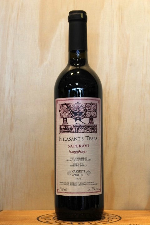 Pheasant's Tears Saperavi 2020