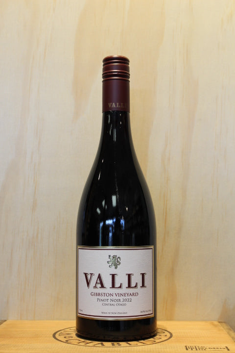 Valli Gibbston Vineyard Pinot Noir 2022