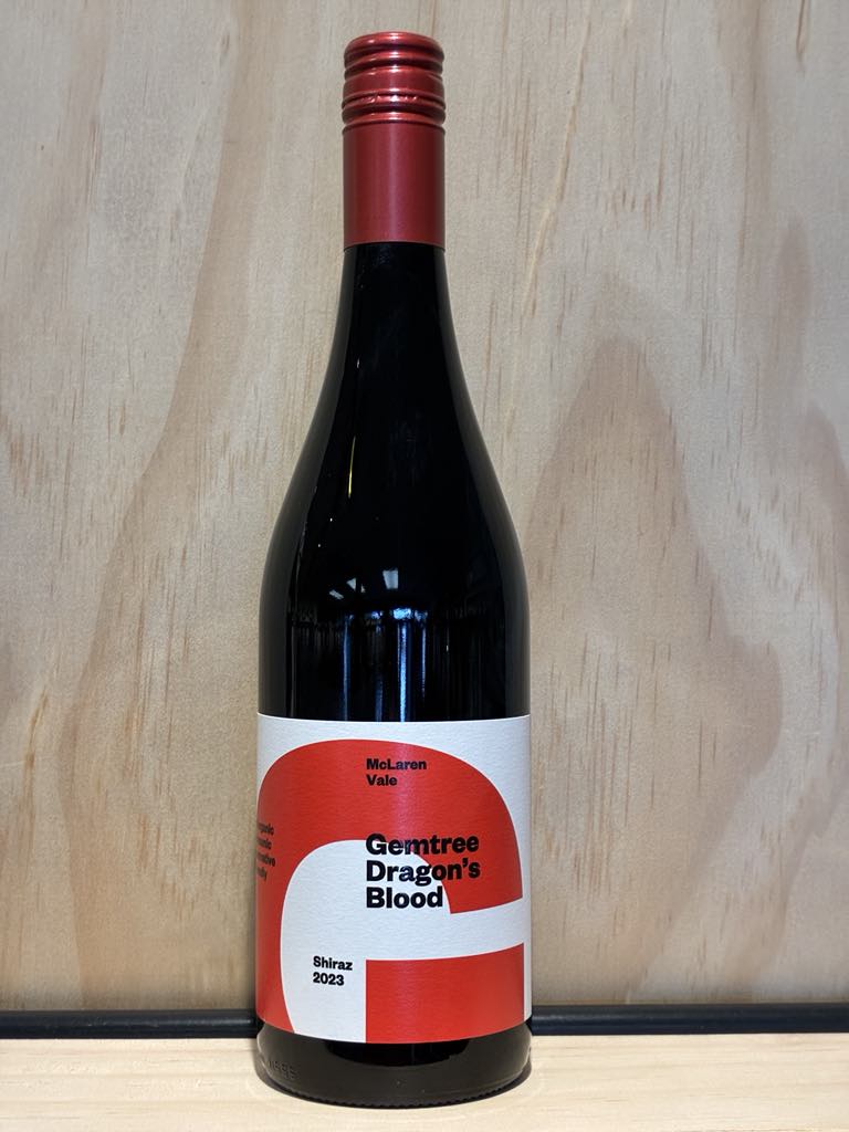 Gemtree Dragon's Blood Shiraz 2023