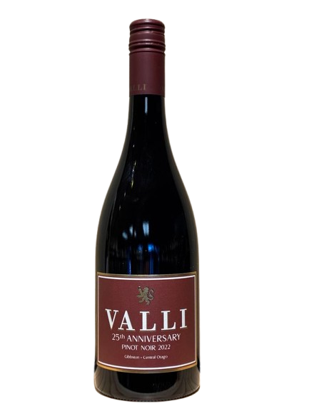VALLI 25th Anniversary Gibbston Pinot Noir 2022