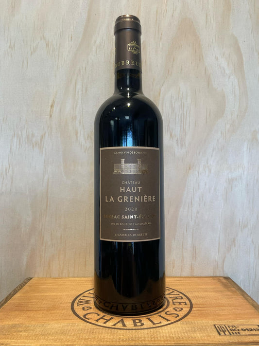 Chateau Haut la Greniere Lussac Saint Emilion 2020
