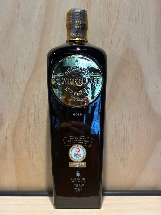 Scapegrace Gold Gin 700ml