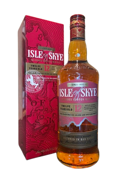 Isle of Skye 12YO Single Malt Whisky 700mL