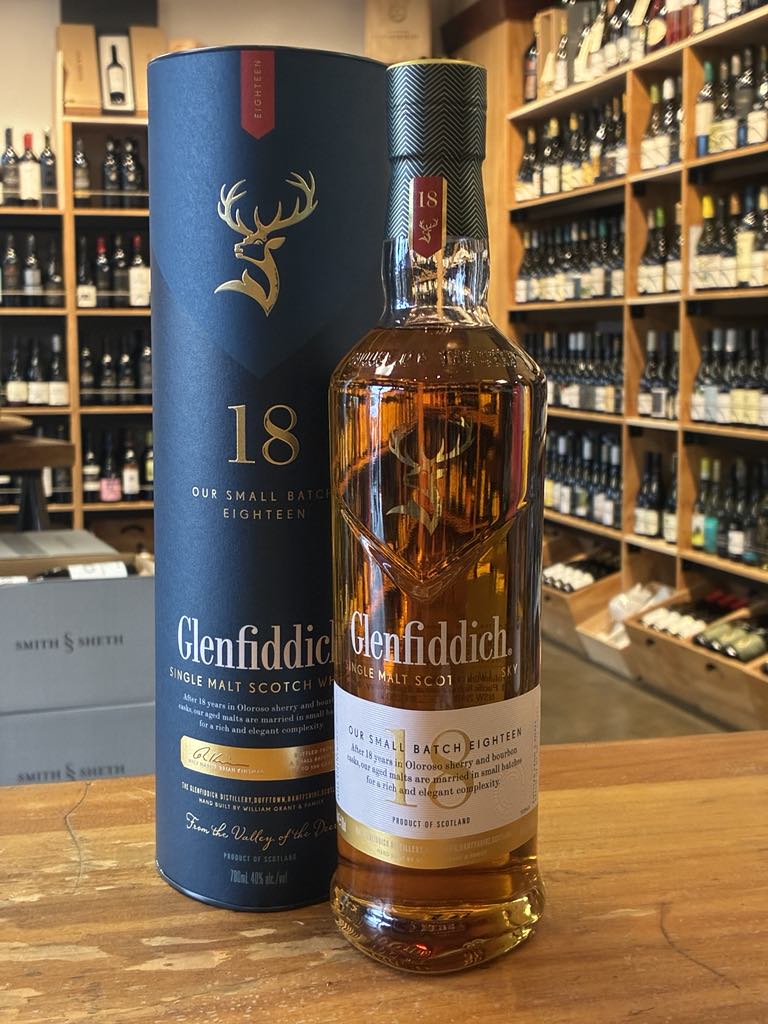 Glenfiddich 18YO Single Malt Whisky 700ml