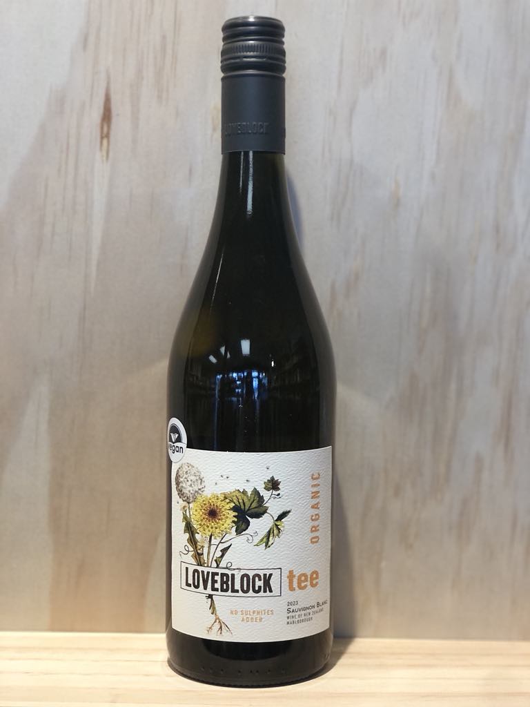 Loveblock Tee Organic Sauvignon Blanc 2023