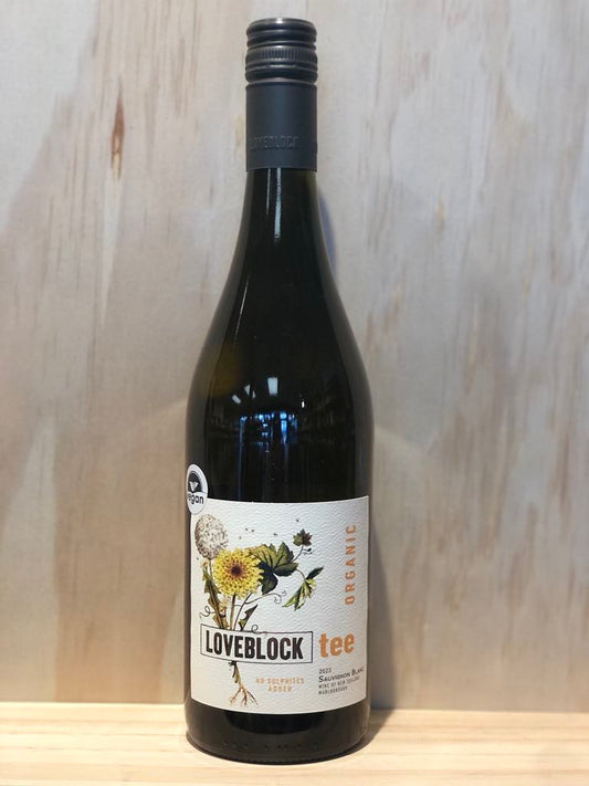 Loveblock Tee Organic Sauvignon Blanc 2023